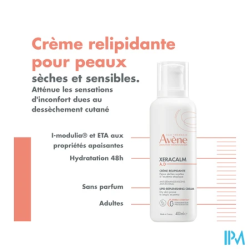 Avene xeracalm ad cr relip 400ml - La Grande Pharmacie