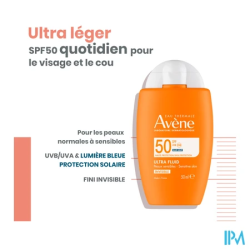 Avene sol spf50 ultr flu inv 50ml - La Grande Pharmacie