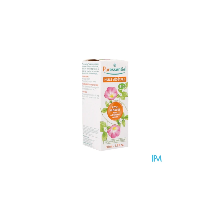 PURESSENTIEL HLE V BIO ROS MUS50ML