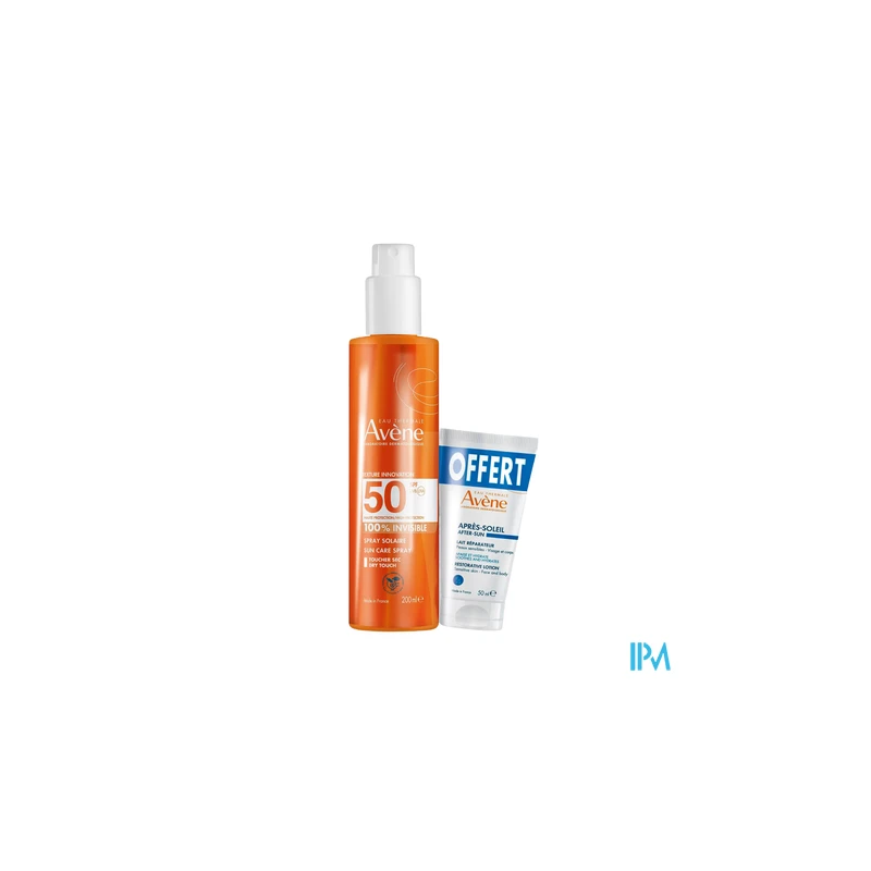 Avene sol spf50 spr 200ml lait off - La Grande Pharmacie