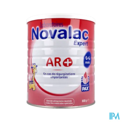 Novalac exp ar 0 6m lait pdr 800g - La Grande Pharmacie