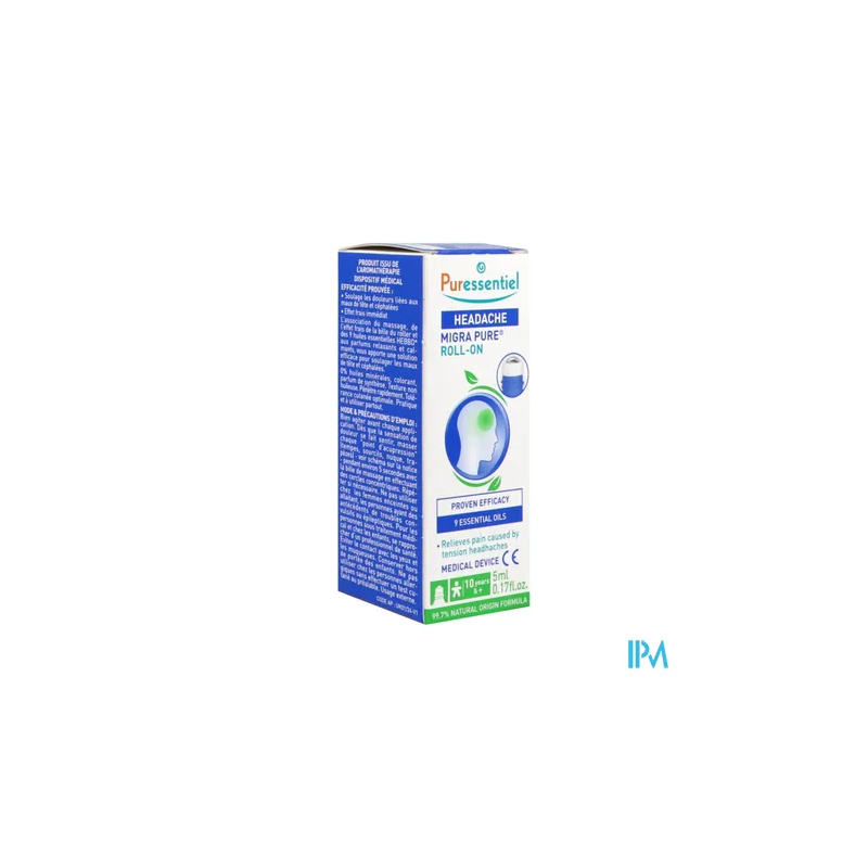 PURESSENTIEL MAUX TETE ROLLON 5ML