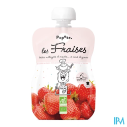 POPOTE COMPOTE FRAISE 120G