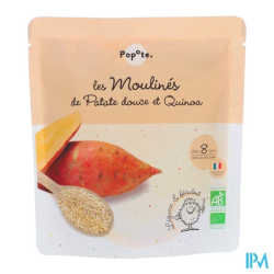 POPOTE PUREE P.DOUCE/QUINOA 180G