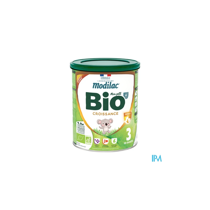 Modilac mon petit bio 3 pdr 800g - La Grande Pharmacie