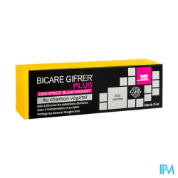 BICARE PLUS DENT CHARBON VEG 75ML