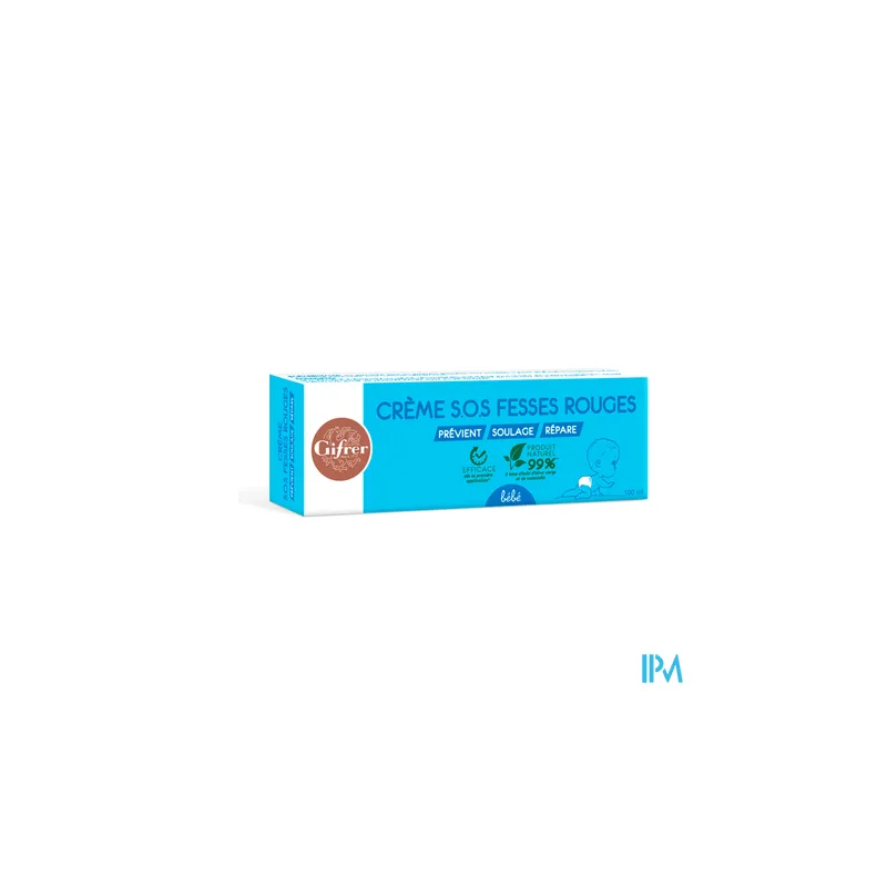 GIFRER CR SOS FESSE ROUGE 100ML