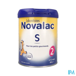 NOVALAC S 2AGE LAIT PDR 800G