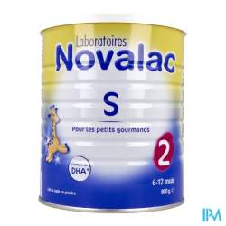 NOVALAC S 2AGE LAIT PDR 800G