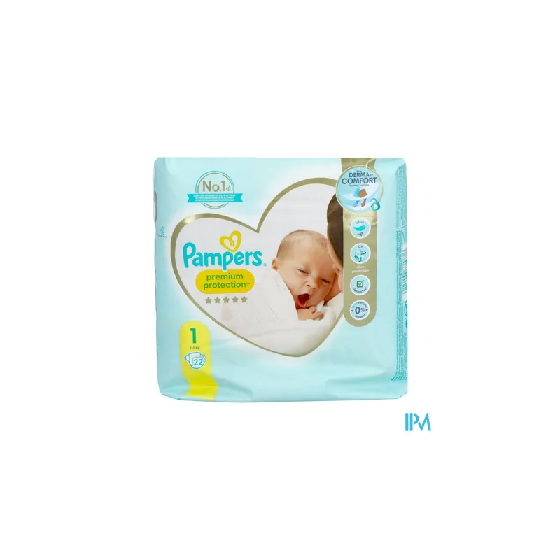 COUCH PAMPERS PREM PROT 1 2-5KG22