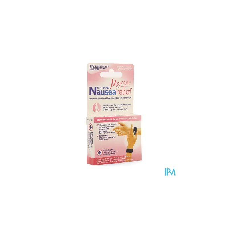 SEA-BAND BRACEL MAMA NOIR GROSSE 2