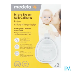 MEDELA INBRA COLLECTEUR LAIT X2