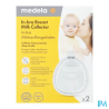 MEDELA INBRA COLLECTEUR LAIT X2