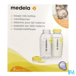 BIB MEDELA LAIT MATER 250ML X2