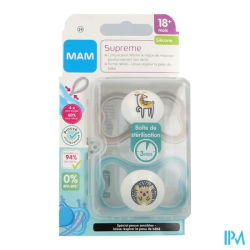 SUCET MAM SUPREME SILIC +18M X2