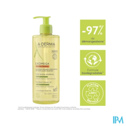 A derma exomega cont hle lav 500ml - La Grande Pharmacie
