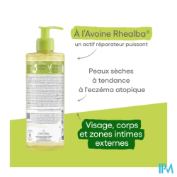 A derma exomega cont hle lav 500ml - La Grande Pharmacie