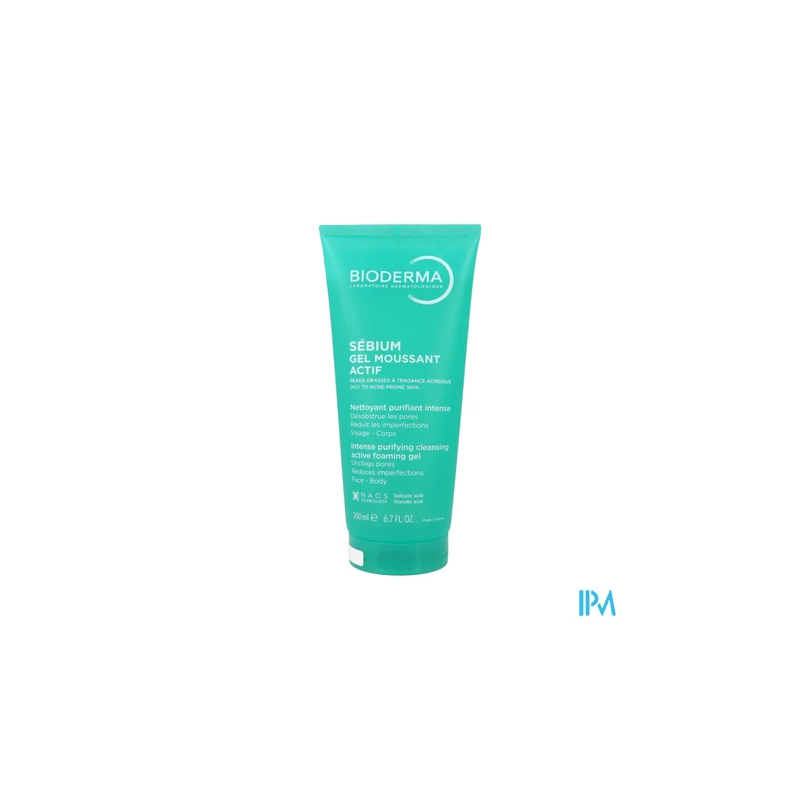 SEBIUM GEL MOUSS ACTIF 200ML
