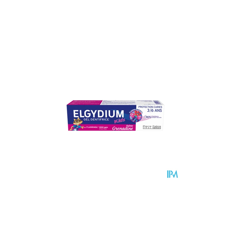 Elgydium dent kids 3 6a grenad50ml - La Grande Pharmacie