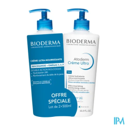 ATODERM CR ULTRA NOURR 500MLX2