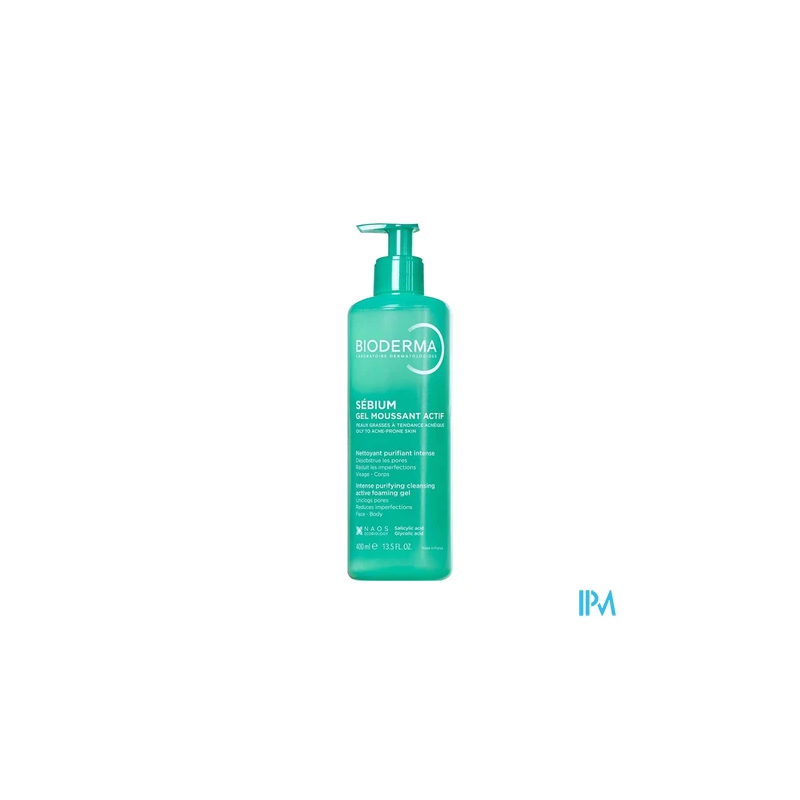 SEBIUM GEL MOUSS ACTIF 400ML