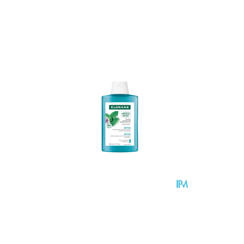 Klorane sh detox menthe 200ml - La Grande Pharmacie