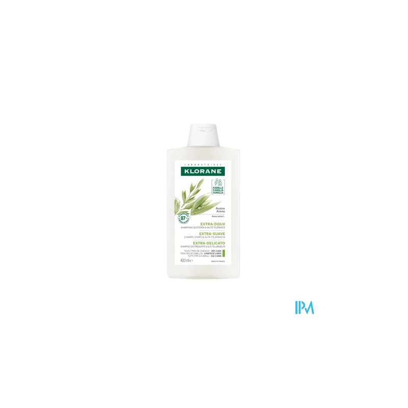 Klorane sh avoine 400ml - La Grande Pharmacie