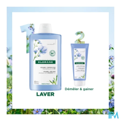 Klorane sh lin bio 400ml - La Grande Pharmacie