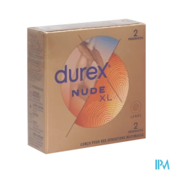 Preserv durex nude xl x2 - La Grande Pharmacie