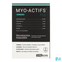 SYNACTIFS MYOACTIFS GELUL 30