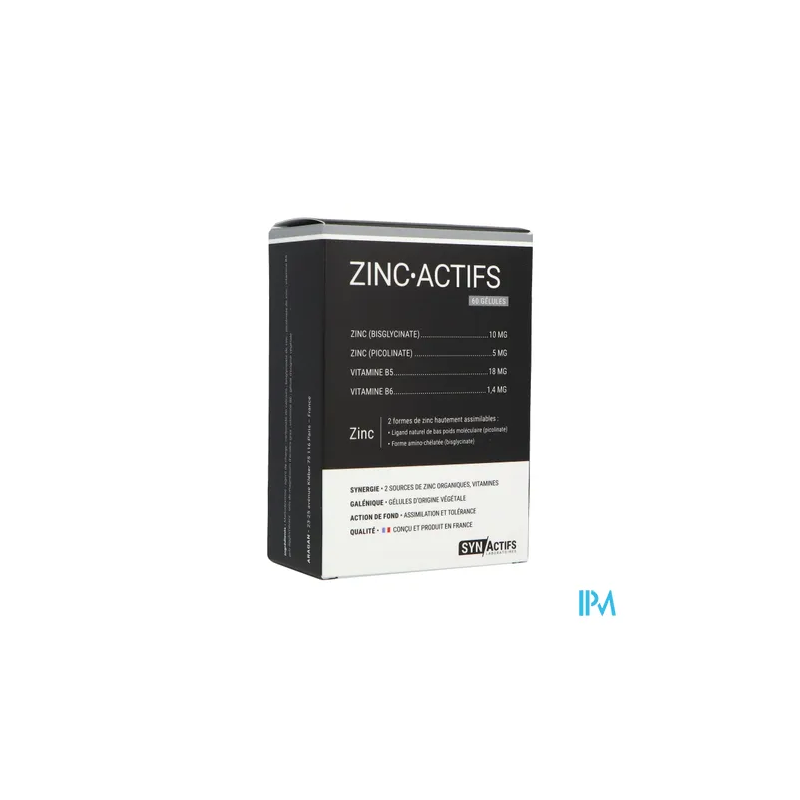 SYNACTIFS ZINCACTIFS GELUL 60