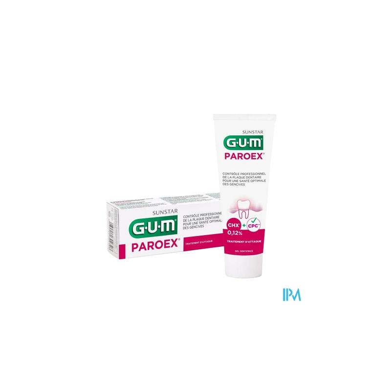 Gum paroex dent antiplaque 75ml - La Grande Pharmacie
