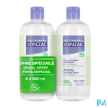 Jonzac pure eau micel pur 500mlx2 - La Grande Pharmacie