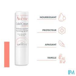 Avene cold cream stick levre 4g - La Grande Pharmacie