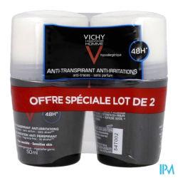 Vichy h deod bille px sens 50mlx2 - La Grande Pharmacie
