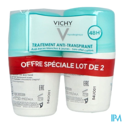 Vichy deod a trans trac bill50mlx2 - La Grande Pharmacie
