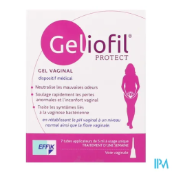 GELIOFIL PROTECT GEL VAGIN 5MLX7