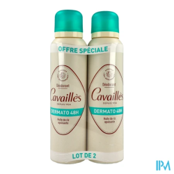 Cavailles deo prot 48h spr150mlx2 - La Grande Pharmacie