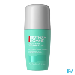 Biotherm h aquapower deod roll75ml - La Grande Pharmacie