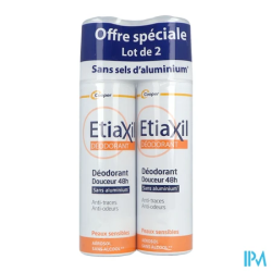 Etiaxil deo douc 48h aero 150ml x2 - La Grande Pharmacie