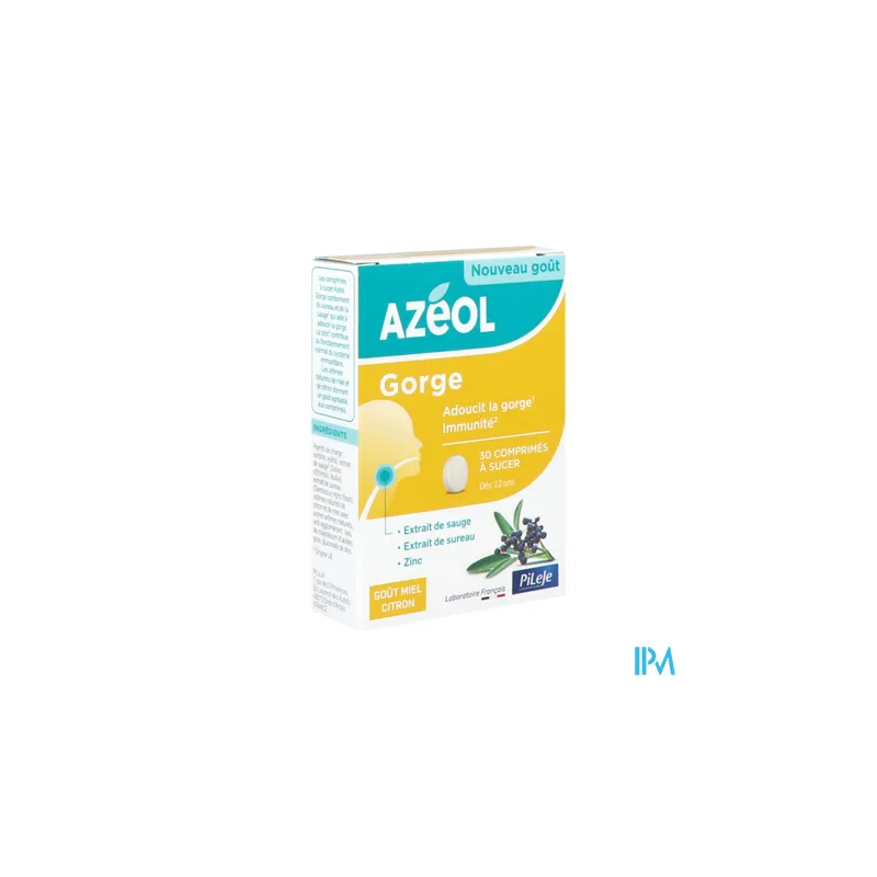 AZEOL CPR A SUCER MIEL/CITRON 30