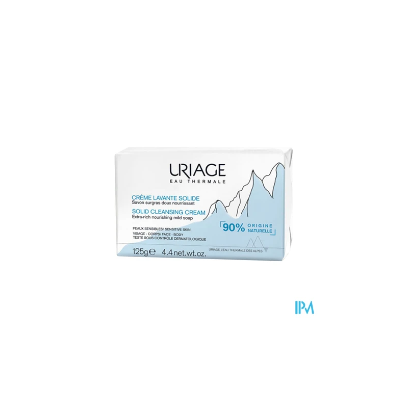 Uriage cr lavante solide 125g - La Grande Pharmacie