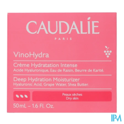 Caudalie vinohydra cr hydr sos50ml - La Grande Pharmacie