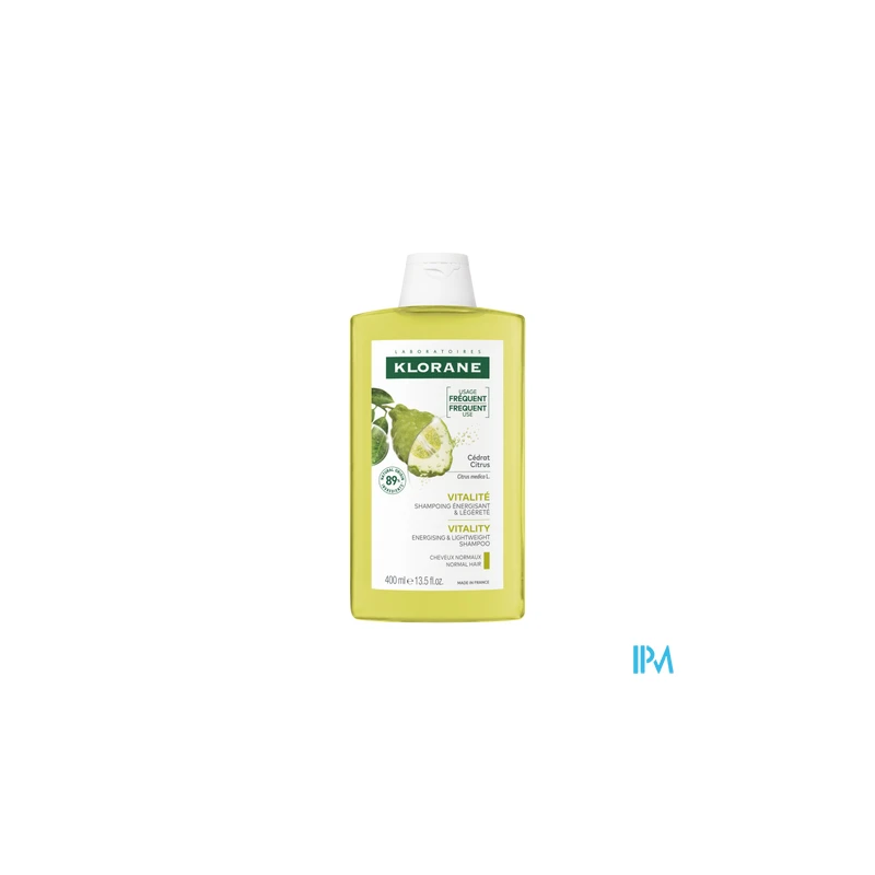 Klorane shp cedrat 400ml - La Grande Pharmacie