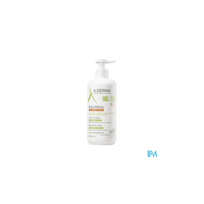 A derma exomega cont lait 400ml - La Grande Pharmacie