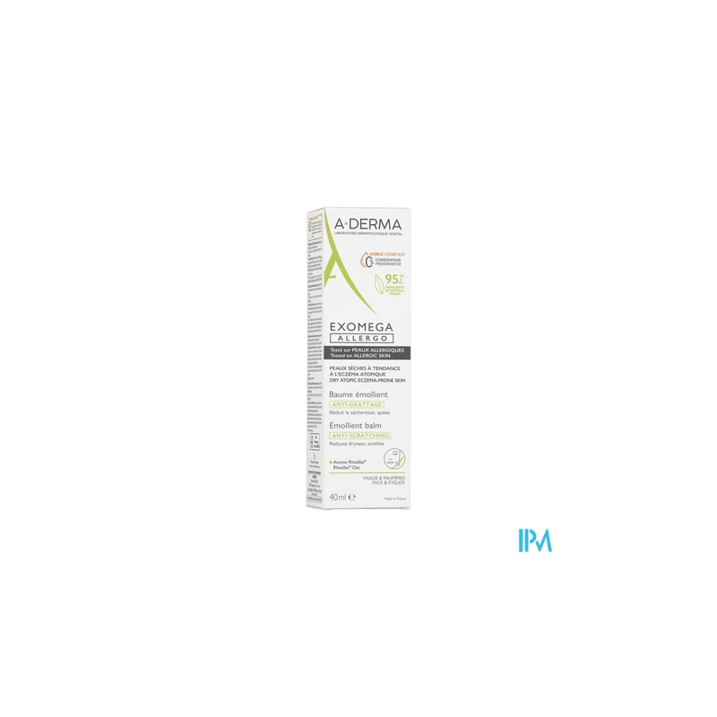 A derma exomega allergo 40ml - La Grande Pharmacie