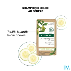 Klorane sh solide cedrat 80g - La Grande Pharmacie