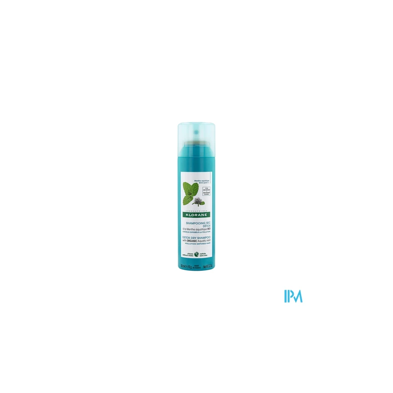 Klorane sh sec menthe aqua 150ml - La Grande Pharmacie