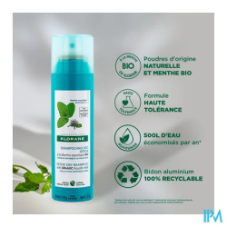 Klorane sh sec menthe aqua 150ml - La Grande Pharmacie