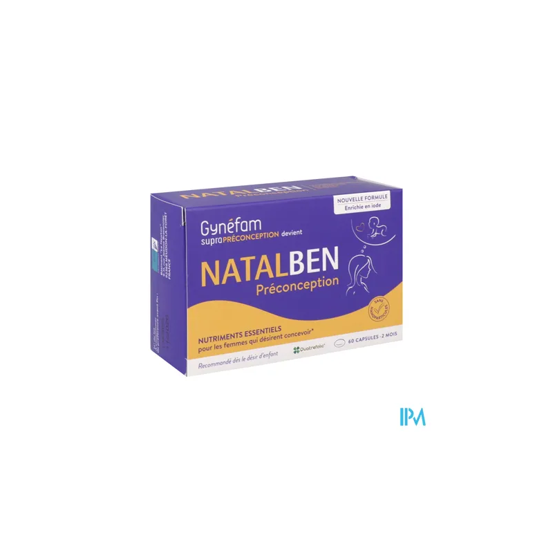 NATALBEN PRECONCEPTION CAPS 60